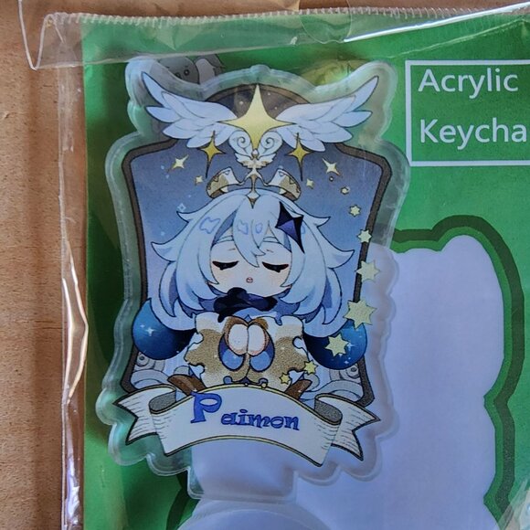 Fan Art Genshin Impact Acrylic Stand Set Of‎ 5  Xingqiu Zhongli Kaedehara Kazuha - Picture 11 of 11